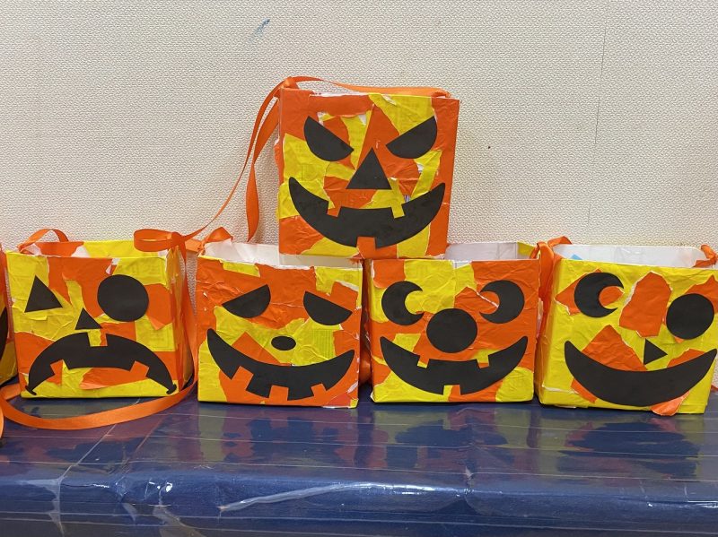 保育 ハロウィン かぼちゃバッグ 製作キット 製作