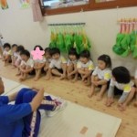 うみ組さん（3歳児）　初めての体操教室！！