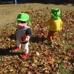 《乳児クラス》秋の公園遊び
