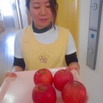食育活動“りんご”