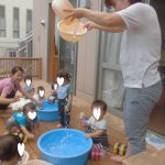 ７月１３日　水あそび・プールあそび