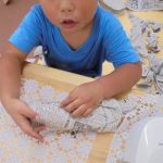 ☆ふたば組～新聞紙遊び～☆