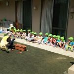 トマトの苗植え：ふたば組