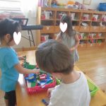 10月1８日　室内あそびのひとコマです！