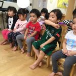 うみ組保健指導(咳エチケット)
