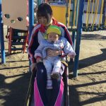 初めての公園遊具遊び♪