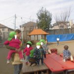 ２月８日　あそびのひとコマです！