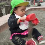 公園で砂遊びをしたよ だいち組