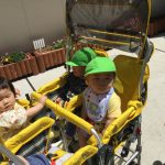 お散歩&消防署見学へ出発!!だいち組
