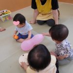 おすわりが上手になったよ(^^♪