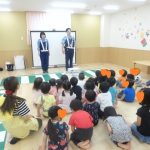 田園調布警察の方が来てくれました。