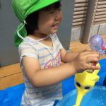 水あそびに大喜び！＆最近のお気に入りおもちゃ　ふたばぐみ