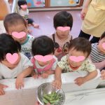 そよかぜ☆枝豆に触れよう!☆