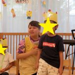 にじいろ保育園二子新地　8月の誕生会