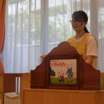 にじいろ保育園二子新地　不審者訓練集会