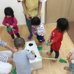 だいち・そよかぜ食育「おいもほりごっこ」