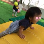 だいちぐみ　テラス遊び