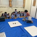 11/28　そら・たいようぐみ造形活動・・土粘土遊び