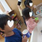 １１月１日（金）　うがい・手洗い指導！