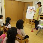 咳エチケットの健康教育がありました