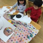 雪だるまを作ったよ!