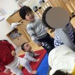 初めての体操教室…そよかぜ組