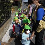 そよかぜ組＆ふたば組で一緒にお散歩