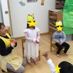 にじいろ保育園二子新地 12月の誕生会&年末子ども会