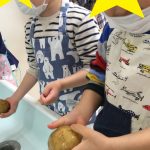 にじいろ保育園二子新地　幼児組クッキング