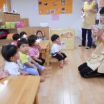 歯みがき指導の様子