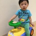 だいち組 初めてのコンビカー♪