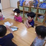 ふたば組 色氷で遊んだよ♪