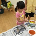 うみ組 チョコバナナを作って夏気分♪