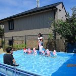 【8月７日　プールに入ります(^O^)／】
