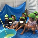 寒天・色水あそびをしました。