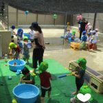 楽しいな！水遊び！！
