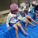 幼児クラス　水遊び