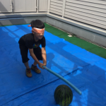 スイカ割り