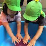 ふたば組の水遊び