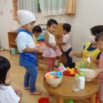 ふたば組さんはおままごとが大すきです！