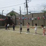 運動会の練習
