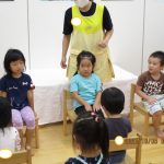 幼児組の誕生日会をしました。