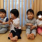 そよかぜ組 お芋をあらったよ♪