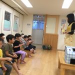 そら組 手洗い指導