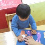 ☆はじめてのシール遊び～だいち組～☆