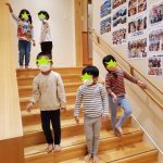 そら組：グリコ階段遊び
