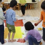 たいよう組　～　みんなで背景制作　～　11月10日（火）