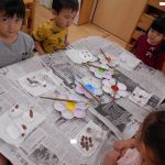 うみ組 作品の仕上げ