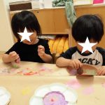 そよかぜ組 お芋のスタンプで遊んだよ♪