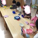 そら・たいよう組お弁当詰め体験